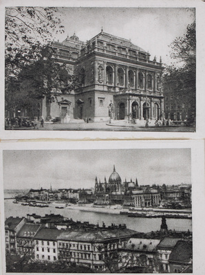 [Будапешт. Раскладной фотоальбом]. Budapest. [Б. м.], [1920–1930-е].
